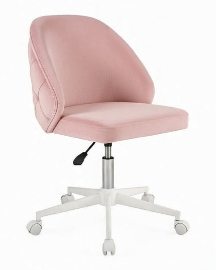New Prestij Amortisörlü Çalışma Sandalyesi (krem-pembe (3010))