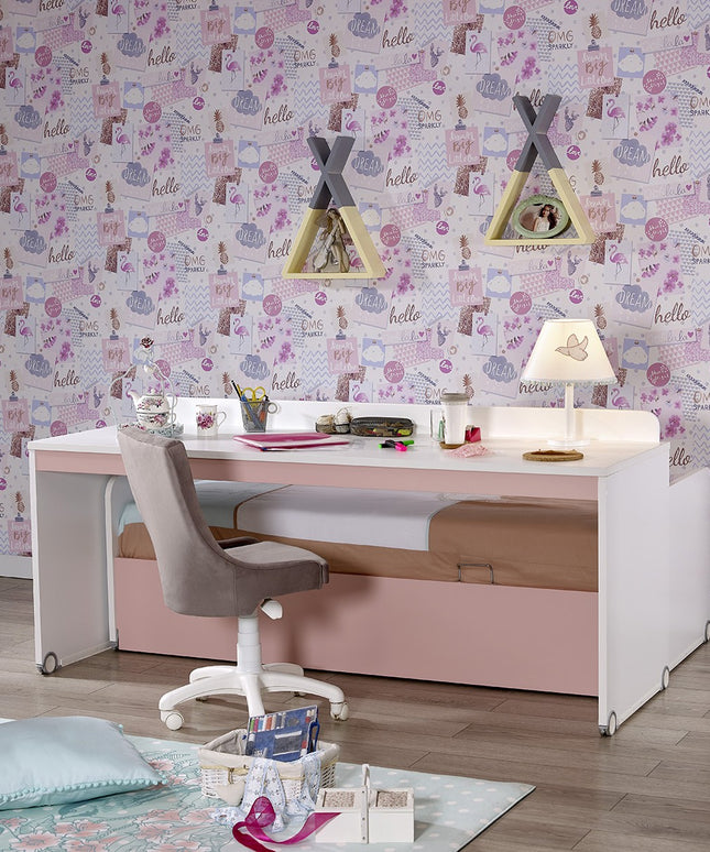 Lego Pembe Büyük Çalışma Masası