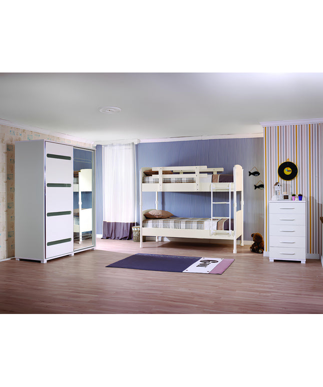 Dual Beyaz Ranza 90x200 cm