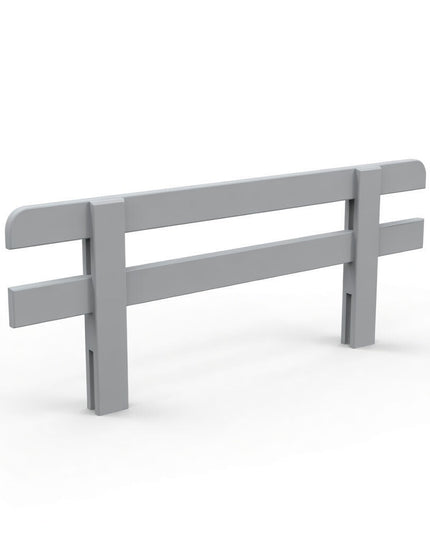 Karyola Korkuluk Gri 18 mm Çıtalı MDF (90 cm - 120 cm)