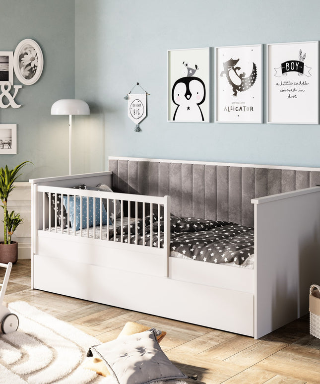 Vera Beyaz Montessori Karyola 90x190 cm