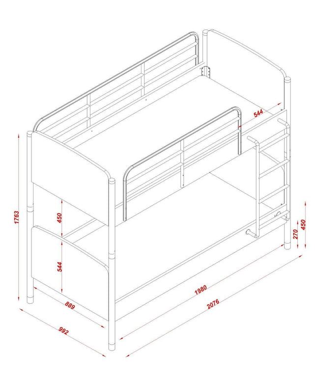 Dual Krem Ranza 90x200 cm