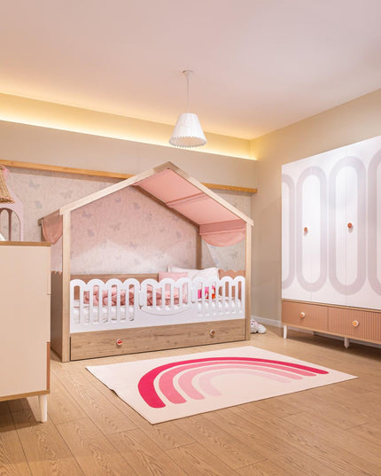 Fiona Pembe Montessori Karyola 100x200 cm