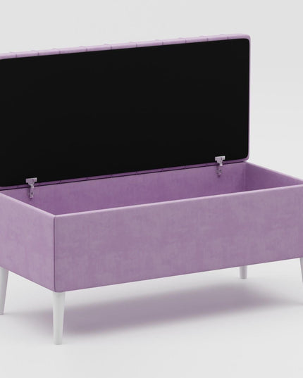 Linda Sandıklı Bench (beyaz-gül kurusu (2019))