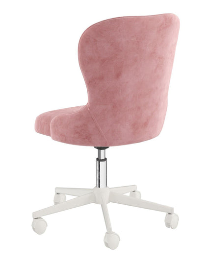 New Classy Amortisörlü Çalışma Sandalyesi (beyaz-pembe (3010))