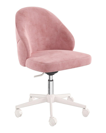 New Prestij Amortisörlü Çalışma Sandalyesi (krem-pembe (3010))