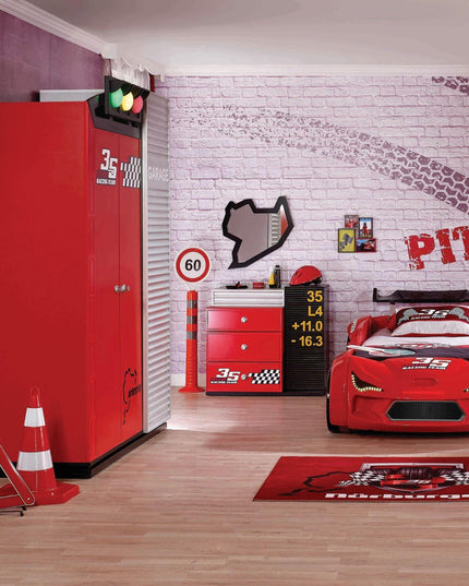 Pitstop Üç Kapılı Dolap