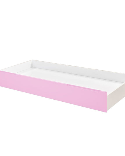 Cozy Pembe Montessori Karyola Altı Yavru Yatak Sandık Çekmece