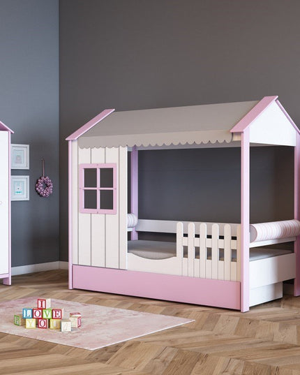 Cozy Pembe Montessori Karyola 100x200 cm