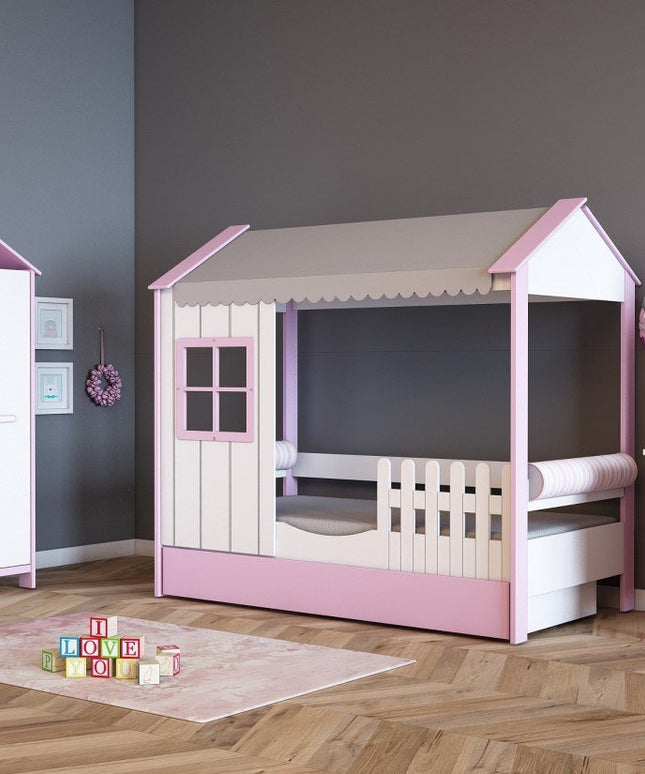 Cozy Pembe Montessori Karyola 100x200 cm