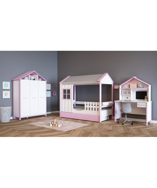 Cozy Pembe Montessori Karyola 100x200 cm