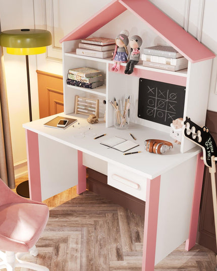 Cozy Pembe Çalışma Masası