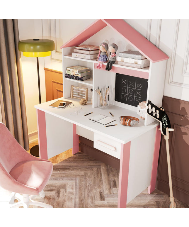 Cozy Pembe Çalışma Masası