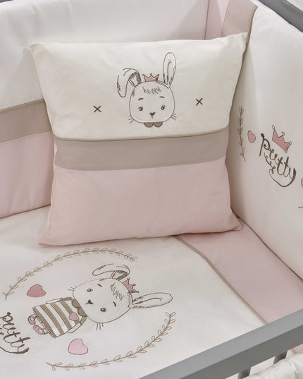Kral Anne Yanı Ahşap Sallanır Beşik 60x120 cm (gri-pretty)