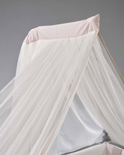 Mondo Anne Yanı Ahşap Sallanır Beşik 60x120 cm (gri-pretty)