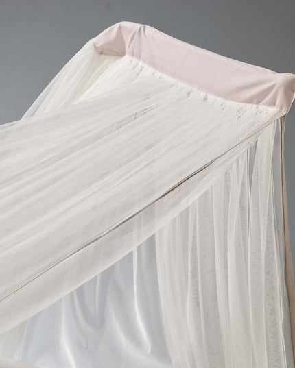 Mondo Anne Yanı Ahşap Sallanır Beşik 60x120 cm (beyaz-pretty)