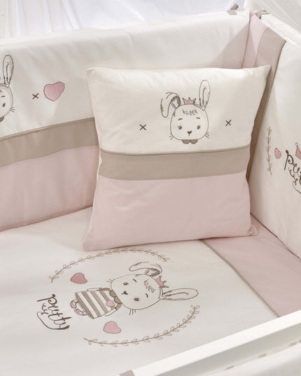 Mondo Anne Yanı Ahşap Sallanır Beşik 60x120 cm (beyaz-pretty)