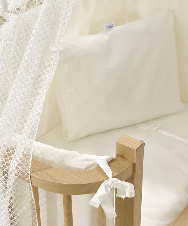 Mood Ekru Pamuklu Bebek Uyku Seti 50x90 cm