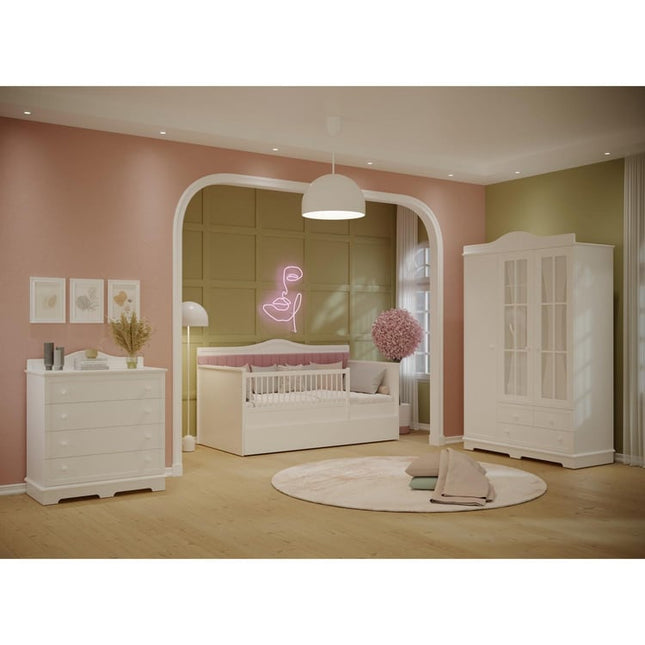 Classy Beyaz Montessori Karyola 90x190 cm