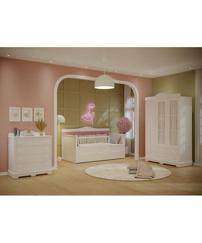 Classy Beyaz Montessori Karyola 90x190 cm