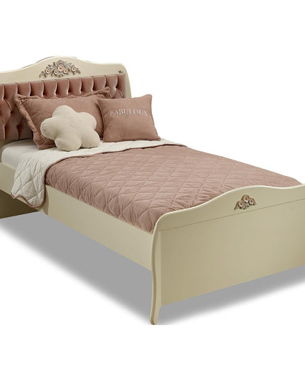 New Prestij Pudra Tek Kişilik Yatak Örtüsü 160x220 cm